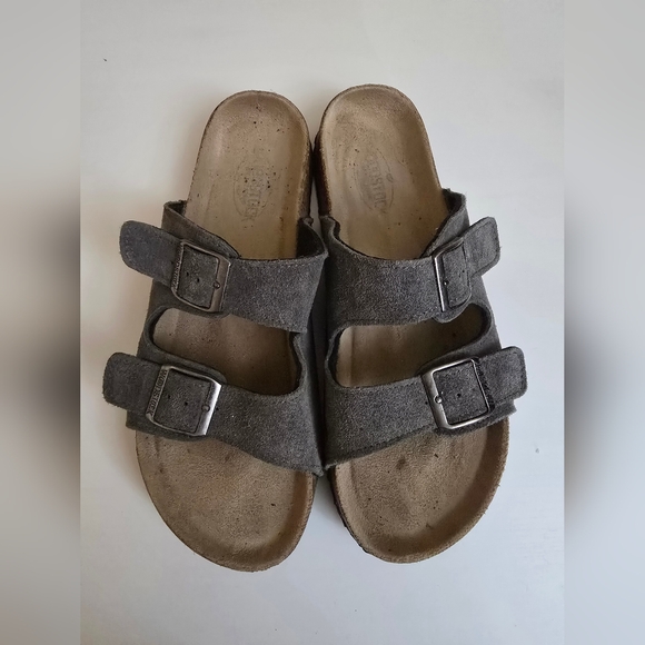 Woodstock Men’s Leather Double Strap Sandals “Bert” – Size 9 - Picture 1 of 8